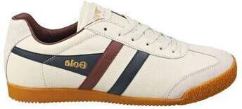 Gola Harrier Leather Sneakers grijs