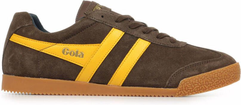 Gola Harrier Suede Sneakers bruin