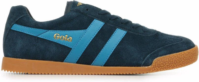Gola Harrier Suede Sneakers blauw