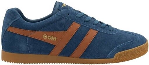 Gola Harrier Suede Sneakers blauw