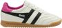 Gola Stadium leren sneakers wit blauw roze - Thumbnail 2