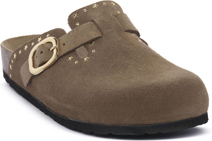 Gold Star Klompen CAMOSCIO TAUPE