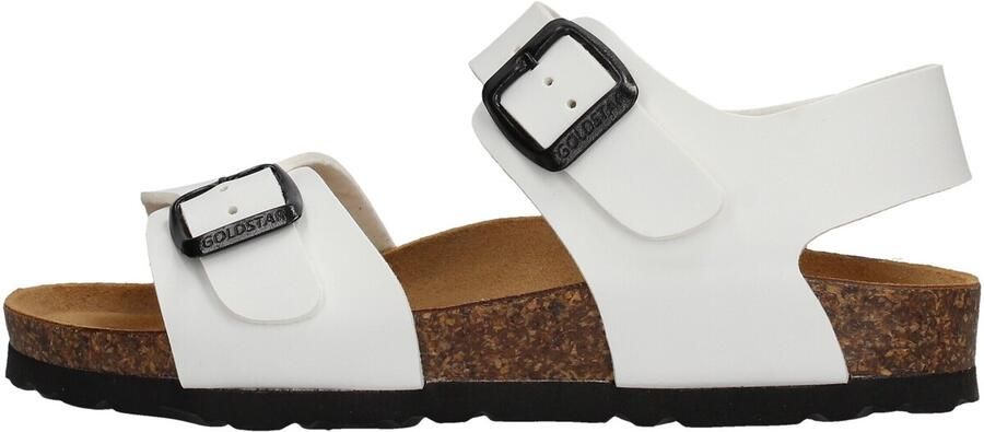 Gold Star Platte sandalen