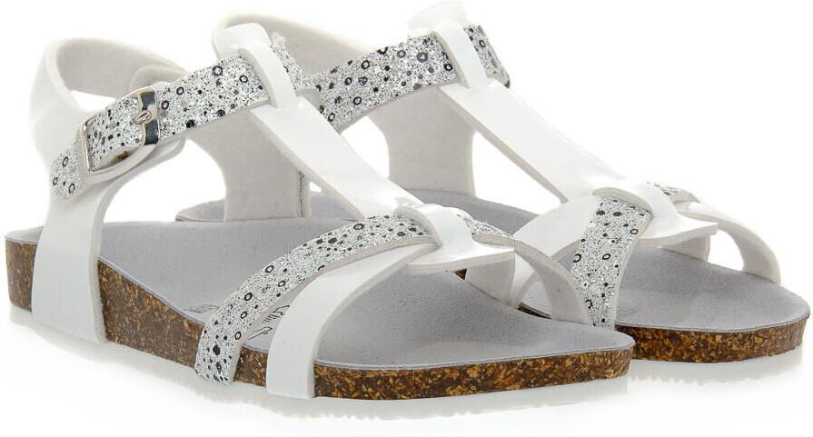 Gold Star Sandalen BIANCO VERNICE