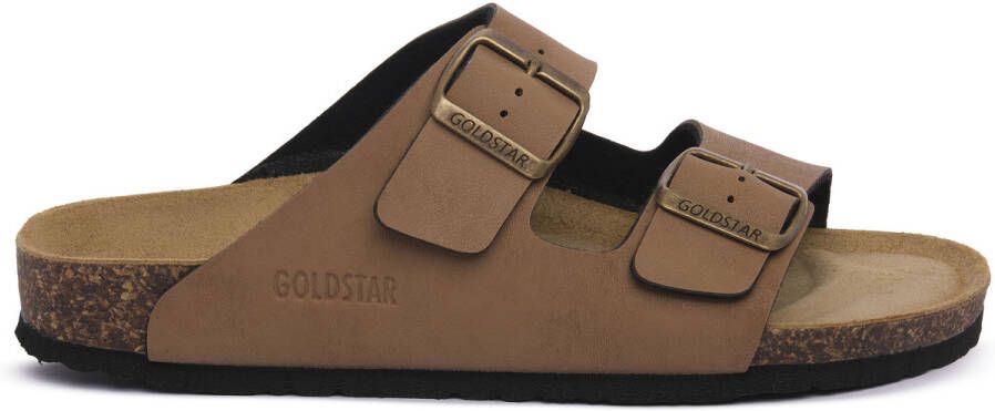 Gold Star Slippers COGNAC