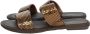 Grendha Buriti Icone Slippers Dames Brown - Thumbnail 2