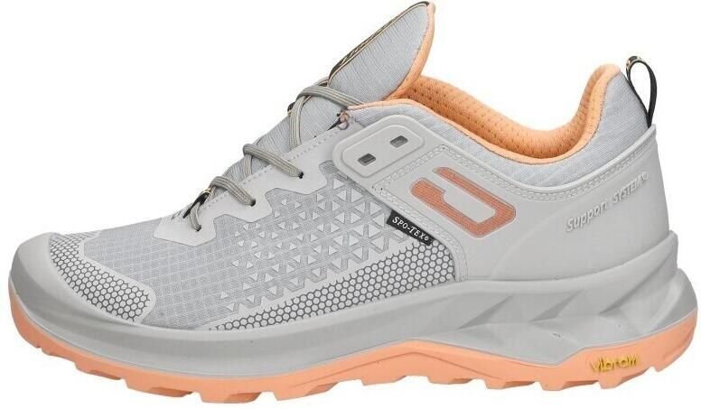 Grisport Explorer Low Wandelschoen Dames leren lage wandelschoenen Grey Peach - Foto 4
