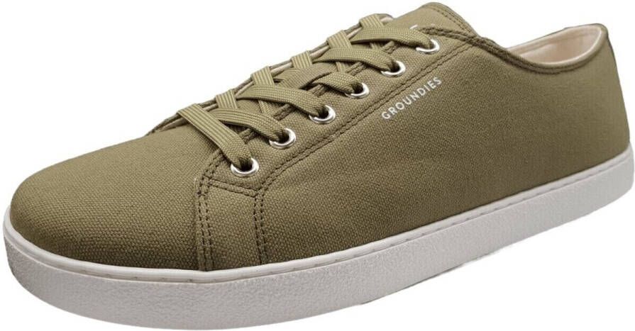 Groundies Lima Barefootschoenen olijfgroen