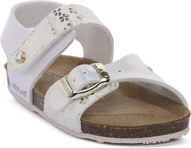 Grunland Platte sandalen BIANCO 40AFRE
