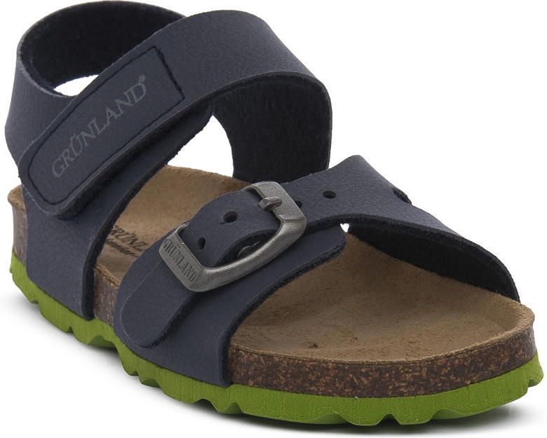 Grunland Platte sandalen BLU LIME 40ARIA