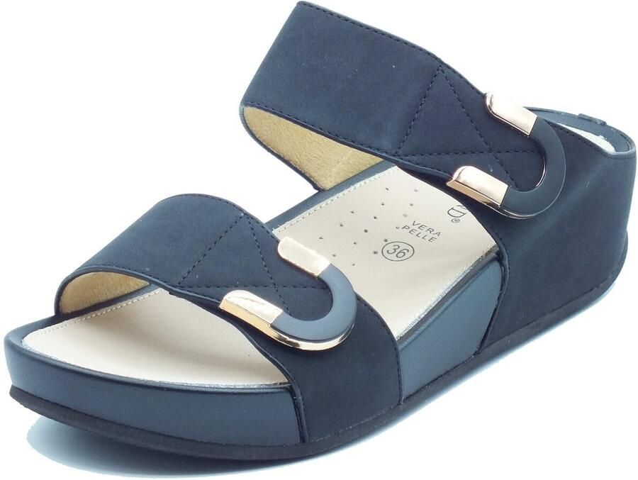 Grunland Sandalen met sleehak CI3114NERO - Foto 2