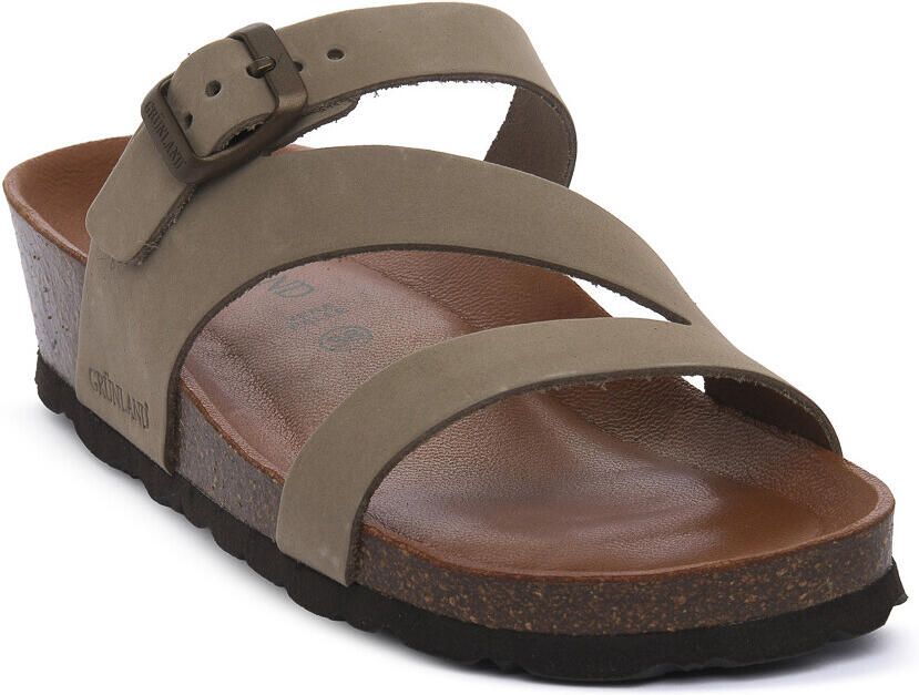 Grunland Sandalen KAKI 40LEFT