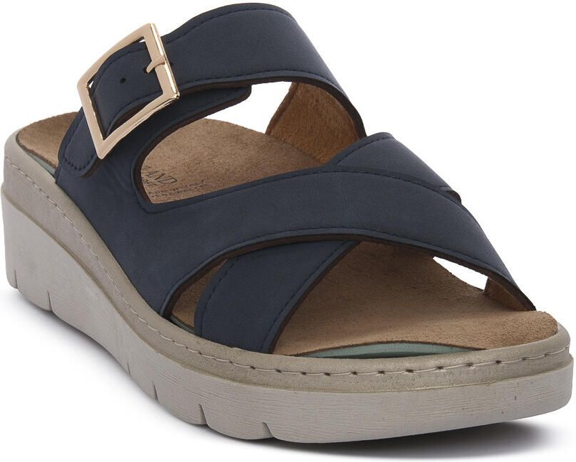 Grunland Sandalen met sleehak BLU H6MOLL