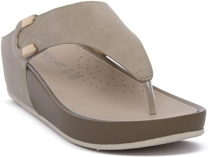 Grunland Sandalen met sleehak CI3115BEIGE