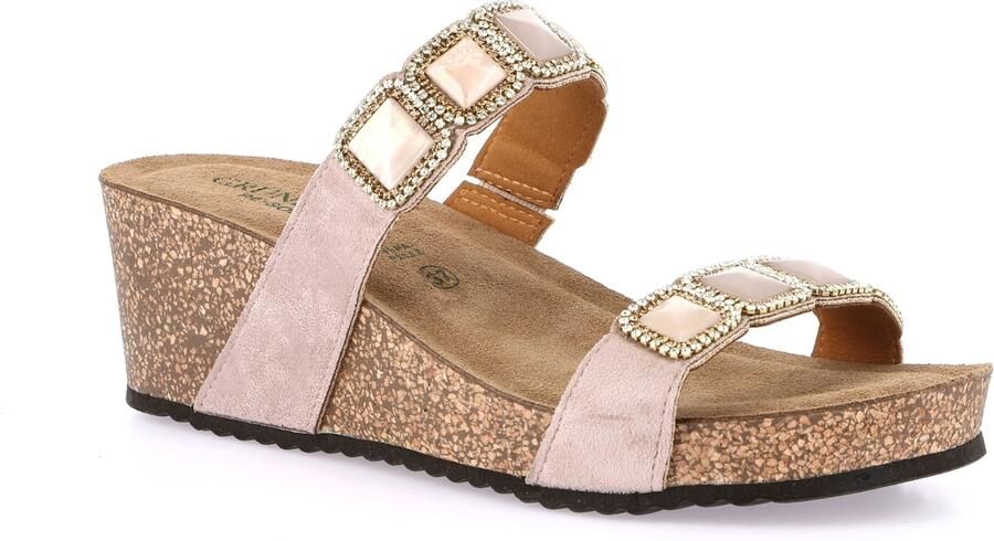 Grunland Sandalen met sleehak DSG-CB1834