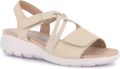 Grunland Sandalen met sleehak DSG-SA1994 - Beige