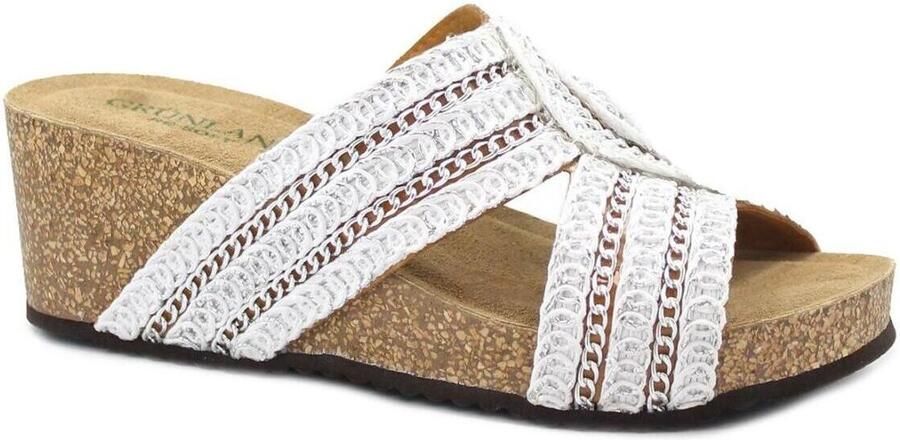 Grunland Sandalen met sleehak GRU-CCC-CB1833-BI