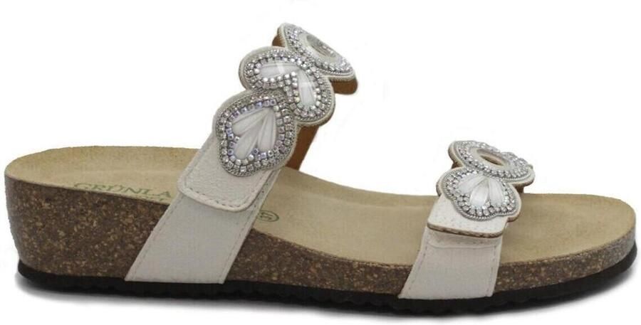 Grunland Sandalen met sleehak GRU-CCC-CB1839-BI