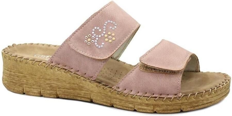 Grunland Sandalen met sleehak GRU-CCC-CI3100-RO