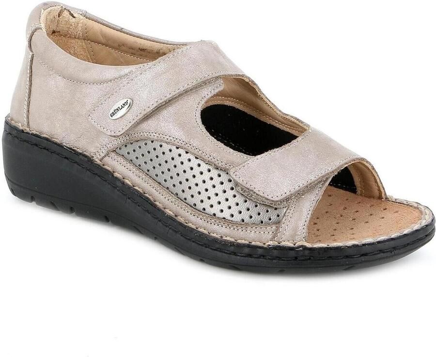 Grunland Sandalen met sleehak GRU-RRR-SC5559-TO