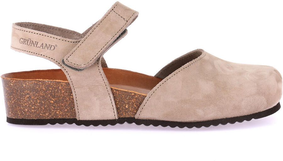 Grunland Sandalen met sleehak