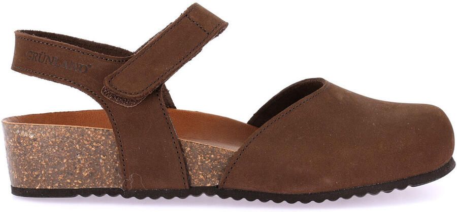 Grunland Sandalen met sleehak