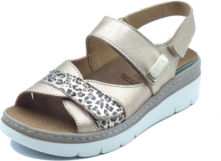 Grunland Sandalen met sleehak Moll SE0185