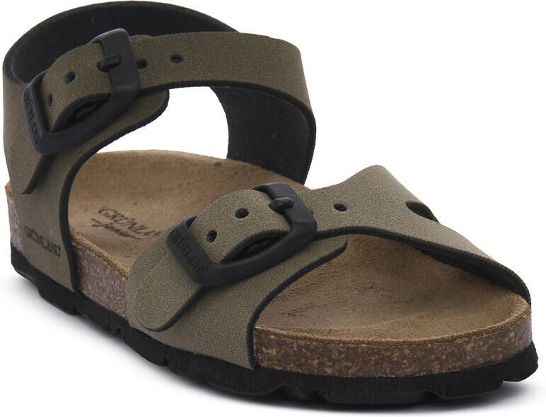Grunland Platte sandalen SB2113SALVIAOLIVA