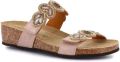 Grunland Sandalen met sleehak DSG-CB1839 - Bruin
