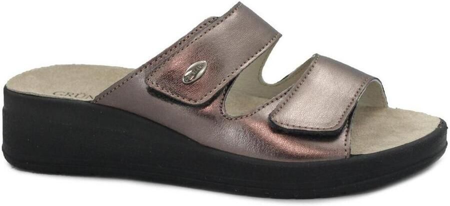 Grunland Sandalen met sleehak GRU-CCC-CE0500-BR