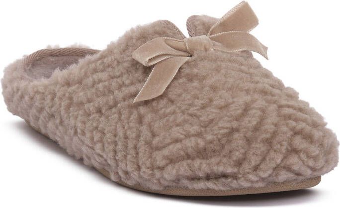 Grunland Pantoffels TAUPE L9GLES