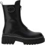 GUESS Annia leren enkelboots zwart wit - Thumbnail 2