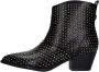 Guess Gestudeerde Texaanse Stijl Laarzen Black Dames - Thumbnail 2