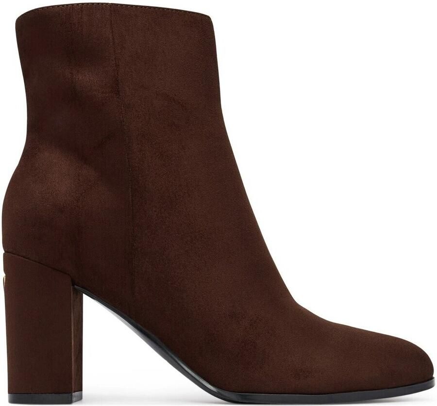 GUESS Enkellaarsjes 'BERKLIE' donkerbruin