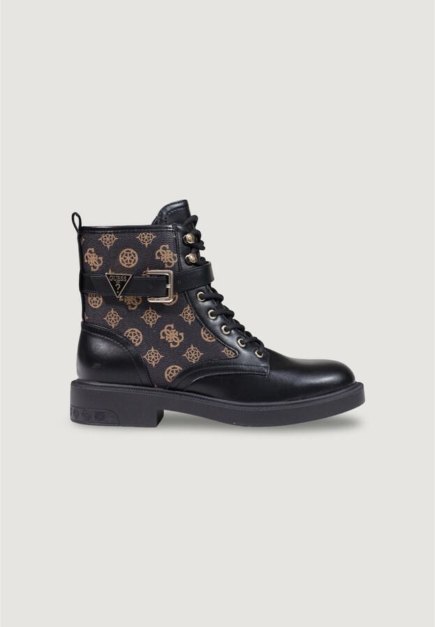 GUESS dameslaarzen met veters Fellini zwart-bruin - Foto 2