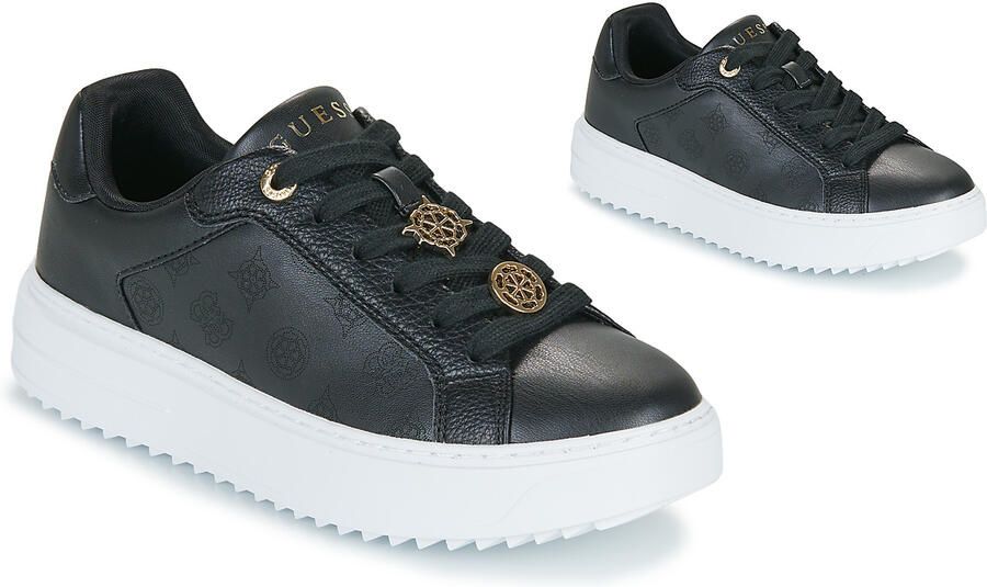 GUESS Sneakers laag 'DUENA FLFDUE ELE12' zwart
