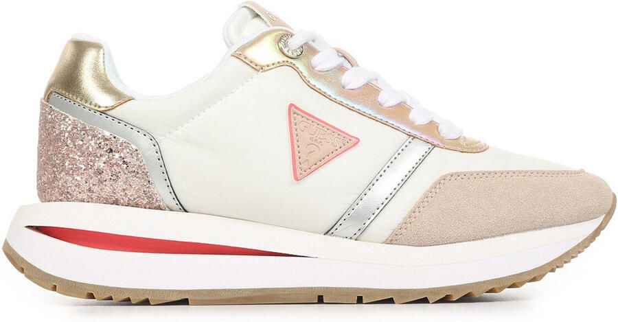 GUESS Eagar Sneakers Laag Wit - Foto 10