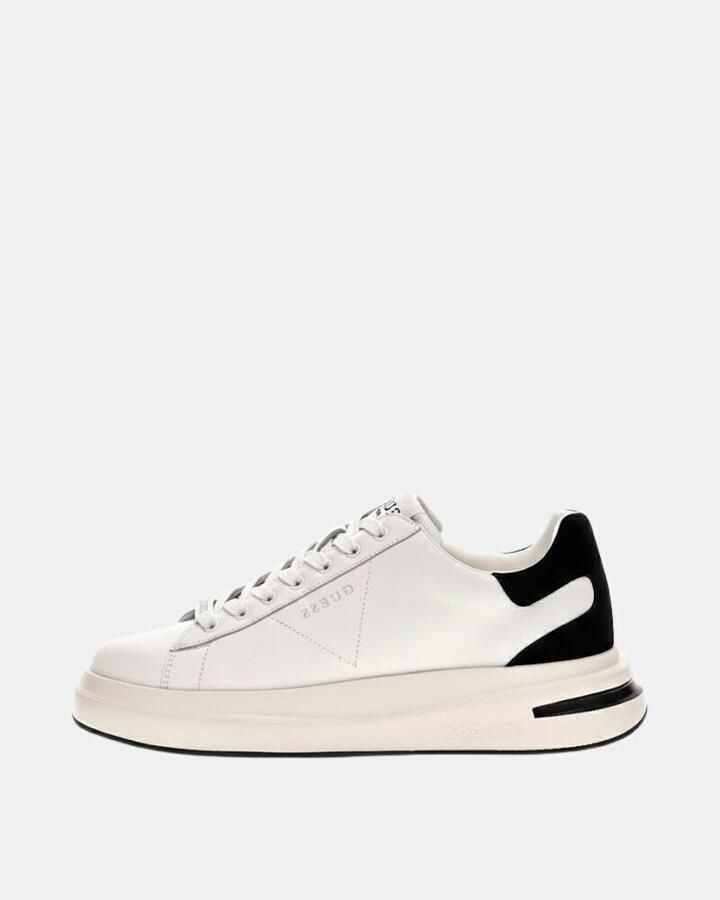 GUESS Sneakers laag 'ELBA' grijs zwart wit - Foto 4