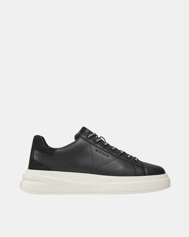 Guess Zwarte sportiee synthetische sneakers oor heren Black Heren - Foto 6