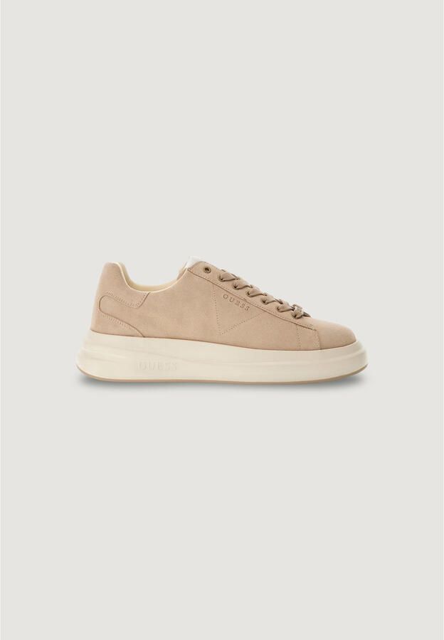 Guess Leren sneakers met labelpatch model 'ELBA' - Foto 3