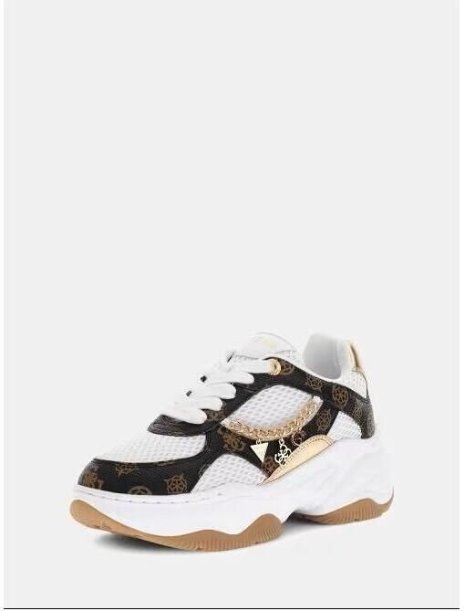 GUESS Dames Sneakers Wit FLPHAR-FAL12 WHIBR Harpaa - Foto 4