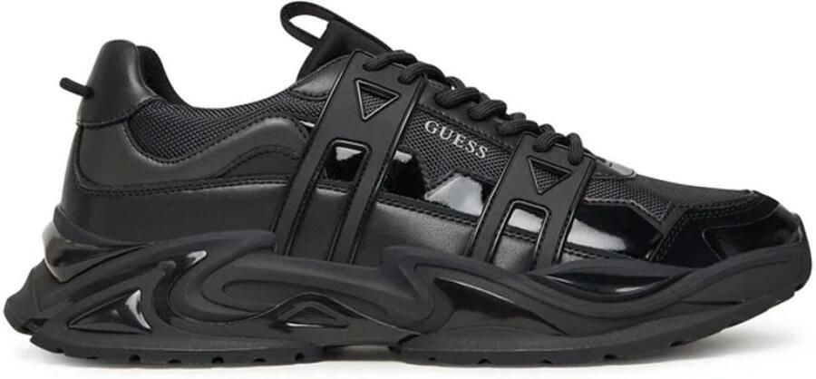Guess Sneakers met vetersluiting en profielzool model 'BELLU' - Foto 3