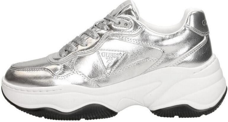 GUESS Happy Sneakers Laag Zilverkleur - Foto 4