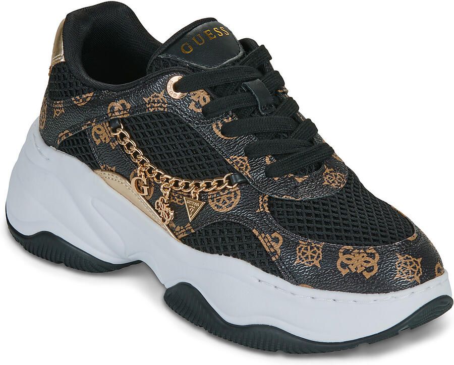 GUESS Dames Sneakers Zwart FLPHAR-FAL12 BLKBR Harpaa - Foto 4
