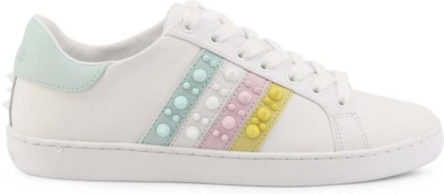 Guess Lage Sneakers JACOBB-FL6JCB-LEA12 white - Foto 4