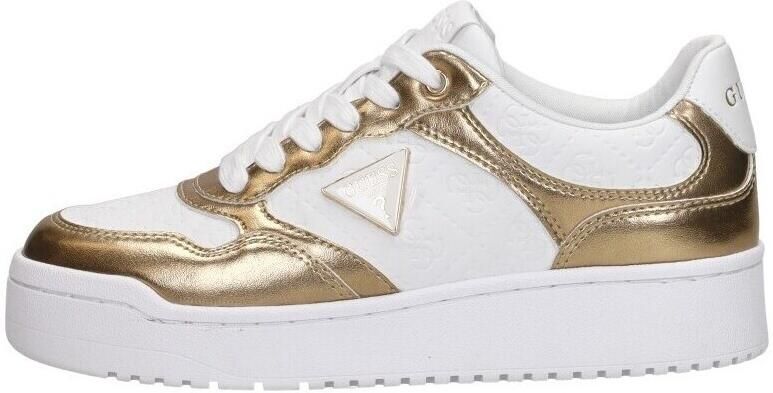 GUESS Miram 6 Sneakers Laag Goudkleur - Foto 5