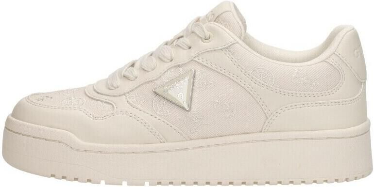 GUESS Miram7 Sneakers Laag Beige - Foto 2