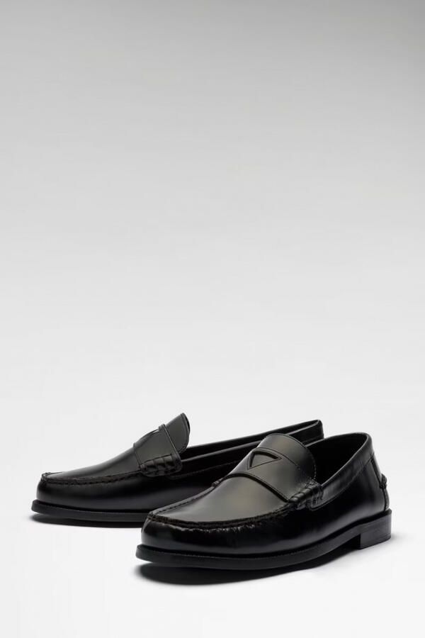 Guess Loafers van echt leer Model 'Rossio' - Foto 4
