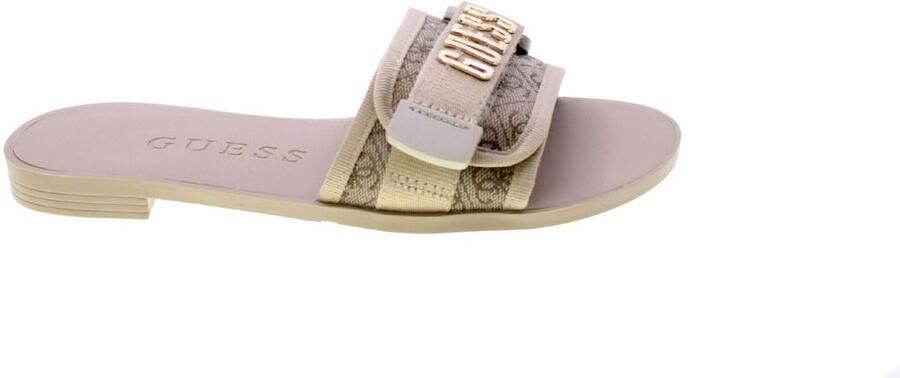 Guess Slippers met klittenband model 'ELYZE4' - Foto 6