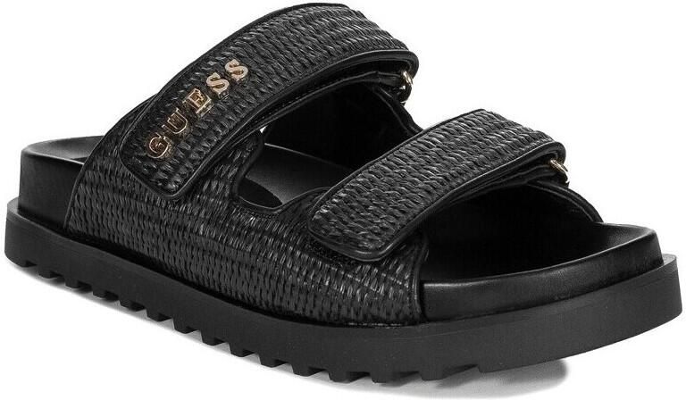 Guess Slippers met labelapplicatie model 'FADELIZE' - Foto 3